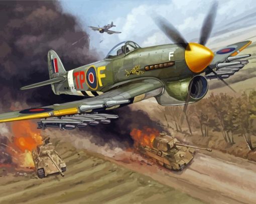 World War 2 Aviation Diamond Painting