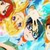 Your Lie In April Characters Diamond Painting