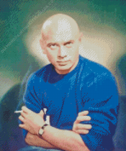 Yul Brynner Portrait Diamond Painting