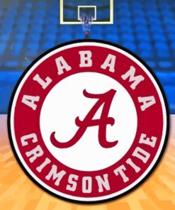 Alabama Crimson Tide Basketball Team Diamond Painting