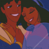 Aladdin And Jasmine Diamond Painting