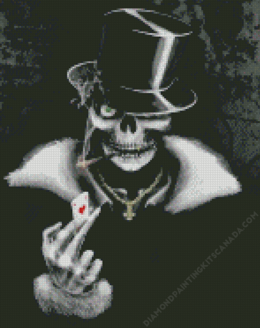 Baron Samedi Smoking Cigarette Diamond Painting