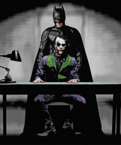 Batman and Joker Diamond Painting