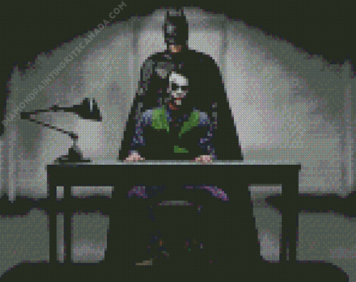 Batman and Joker Diamond Painting