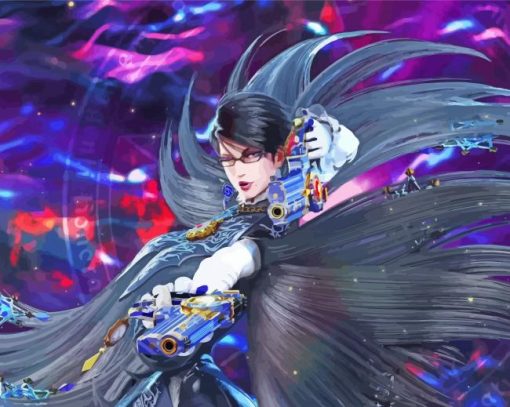 Bayonetta Game Diamond Painting