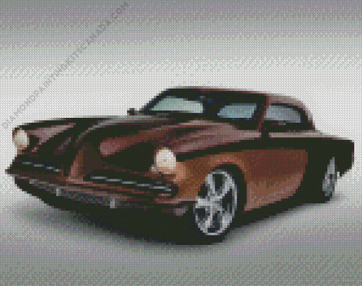 Brown Studebaker Diamond Painting