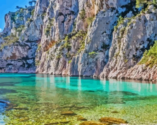 Calanques Of Marseille France Diamond Painting