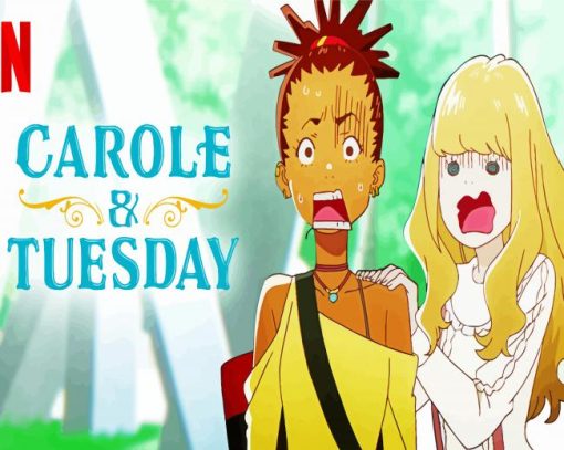 Carole And Tuesday Anime Diamond Painting