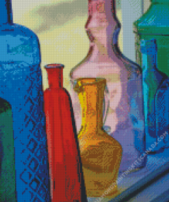 Colored Bottles Diamond Painting