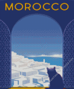 Cool Morocco Poster Diamond Painting