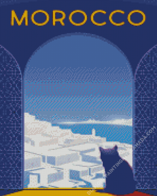 Cool Morocco Poster Diamond Painting