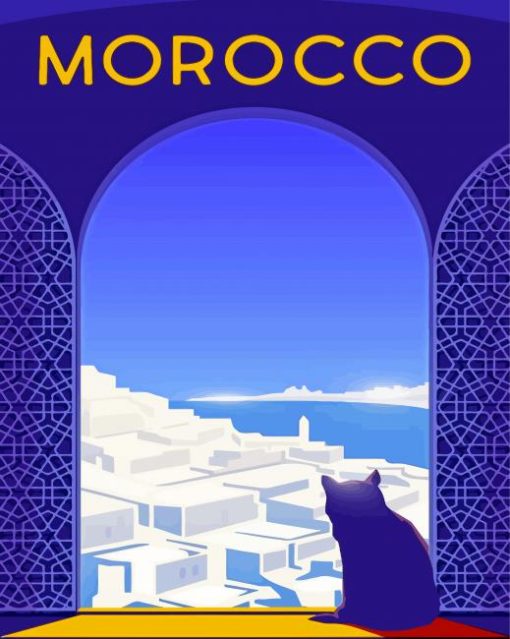 Cool Morocco Poster Diamond Painting