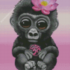 Cute Monkey Diamond Painting