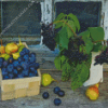 Elderberry And Fruits Diamond Painting