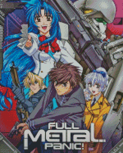 Full Metal Panic Anime Diamond Painting