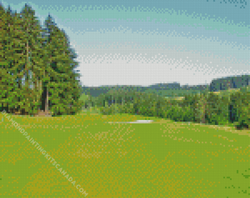 Golf Titisee Diamond Painting