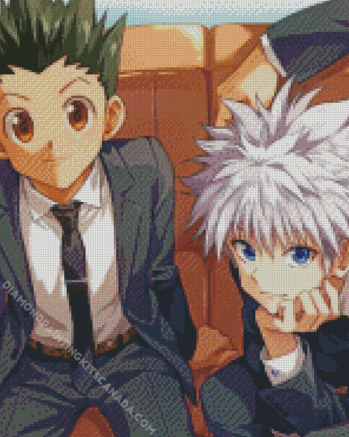 Gon And Kilua Diamond Painting