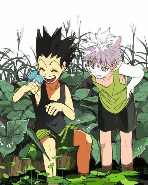 Gon Freecss And Killua Diamond Painting