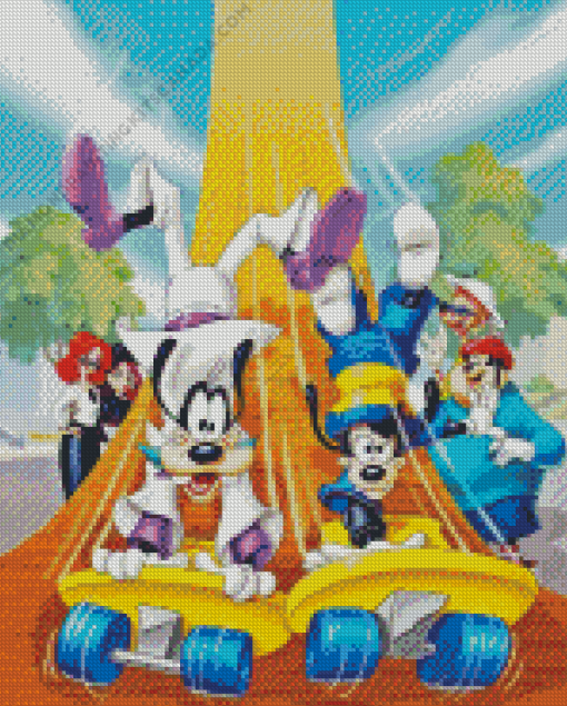 Goofy Movie Diamond Painting