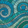 Green Mosaic Diamond Painting