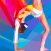 Gymnastic Pop Art Diamond Painting