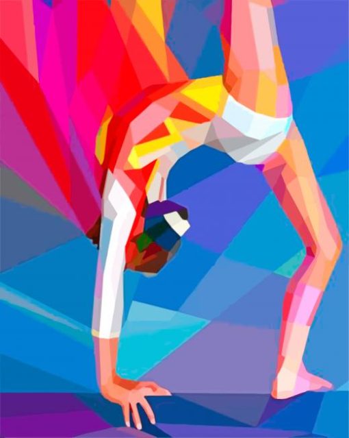 Gymnastic Pop Art Diamond Painting