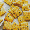 Homemade Cheese Crackers Diamond Painting