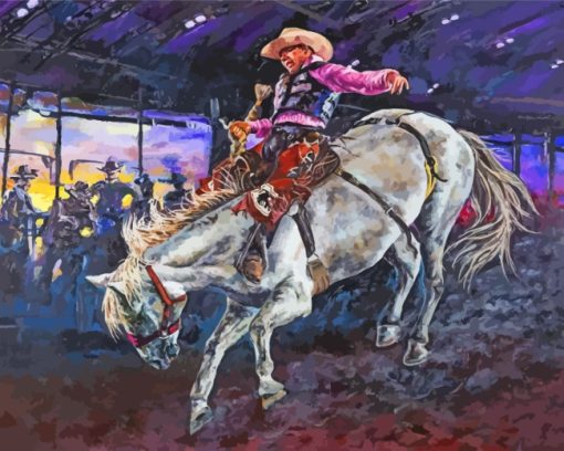 Houston Rodeo Art Diamond Painting