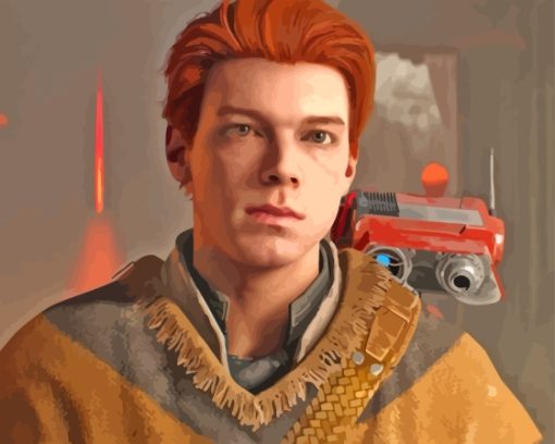 Jedi Fallen Order Game Character Diamond Painting