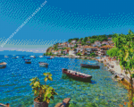 Lake Ohrid Diamond Painting