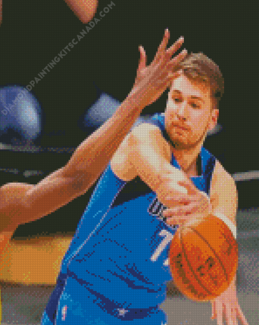 Luka Doncic Player Diamond Painting