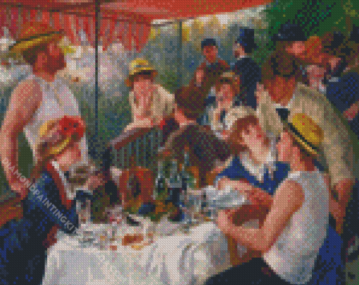 Luncheon of The Boating Party Diamond Painting