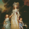 Marie Antoinette And Children Diamond Painting