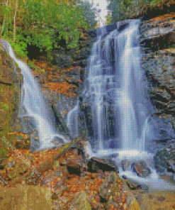 Mingo Falls Landscape Diamond Painting