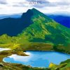 Mount Snowdon Wales Poster Diamond Painting