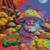 Mushroom Man Poster Diamond Painting