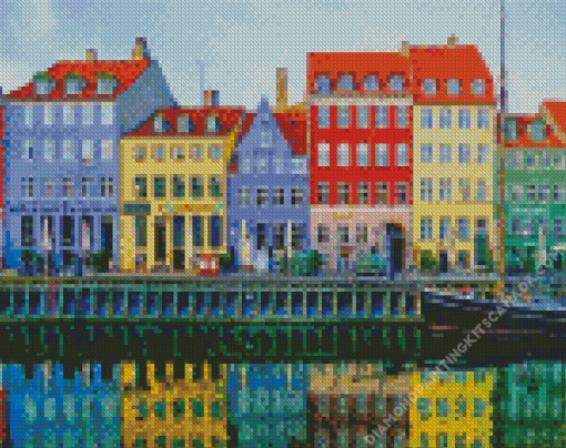 Nyhavn Denmark Diamond Painting