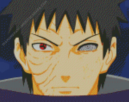 Obito Uchiha Naruto Diamond Painting