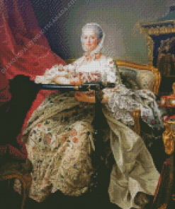 Old Madame De Pompadour Diamond Painting