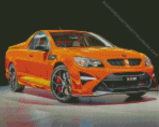 Orange Holden 2 Diamond Painting