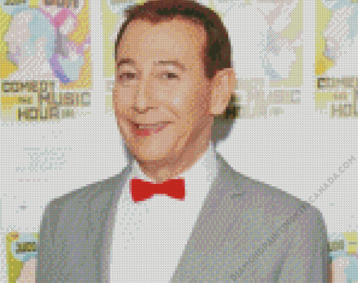 Pee Wee Herman Diamond Painting