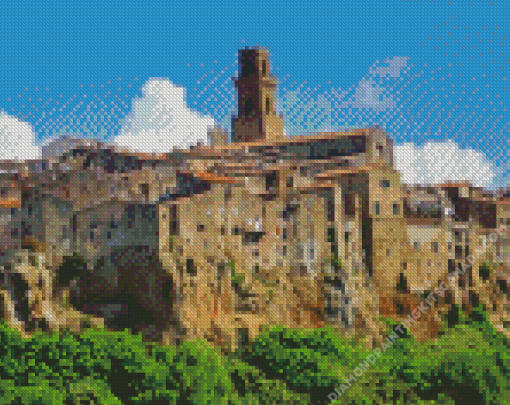 Pitigliano Italy Diamond Painting