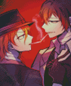 Soukoku Bungou Stray Dogs Diamond Painting