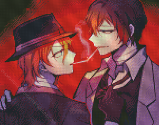 Soukoku Bungou Stray Dogs Diamond Painting