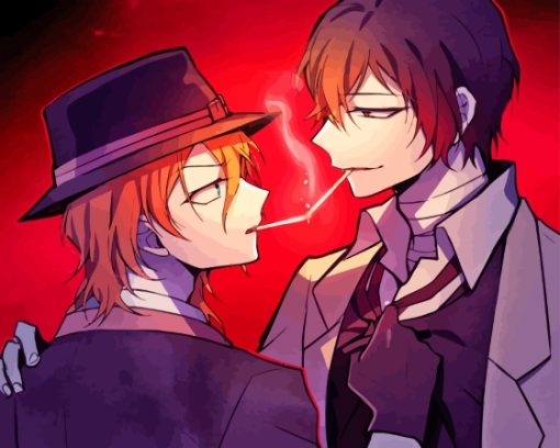 Soukoku Bungou Stray Dogs Diamond Painting