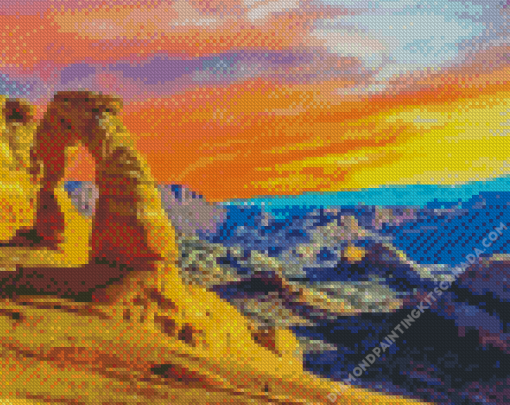 Southwestern Landscape Diamond Painting