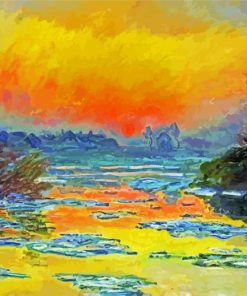 Sunset On The Seine Diamond Painting