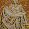 The Pieta by Michelangelo Diamond Painting