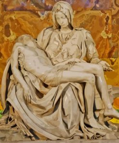 The Pieta by Michelangelo Diamond Painting