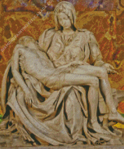 The Pieta by Michelangelo Diamond Painting